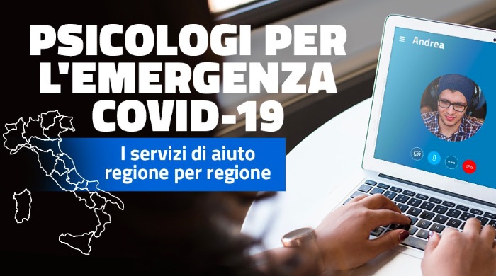 Emergenza coronavirus, i servizi di aiuto psicologico in tutte le regioni