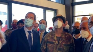 Dichiarazioni del presidente Musumeci e del generale Figliuolo relative alla visita a Catania -Video