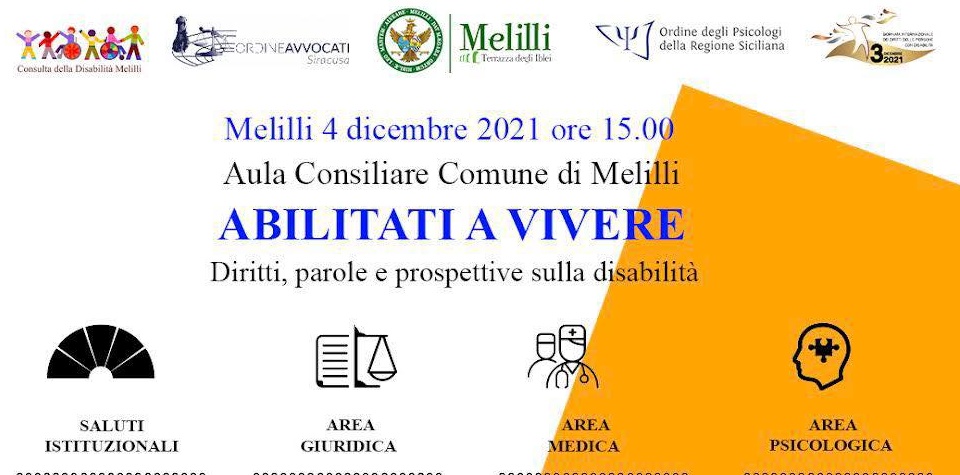 Disabilità e diritti nel convegno organizzato dal comune di Melilli