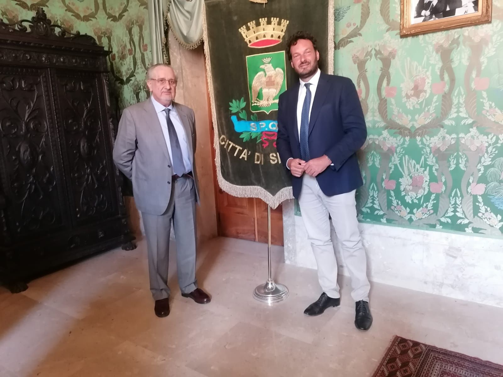Siracusa: il sindaco Italia riceve Juan Godoy (presidente DAM)