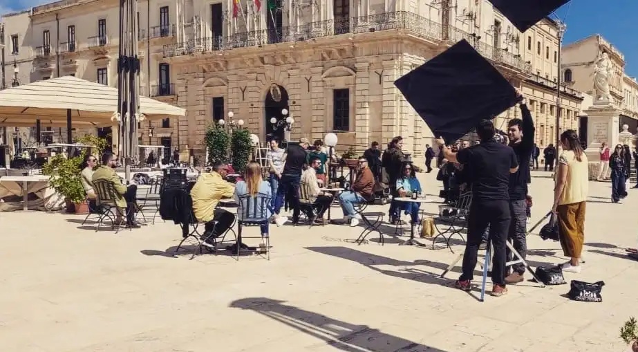 Siracusa- Riprese cinematografiche de “Il Gattopardo”  Notizie sulla mobilità in Ortigia