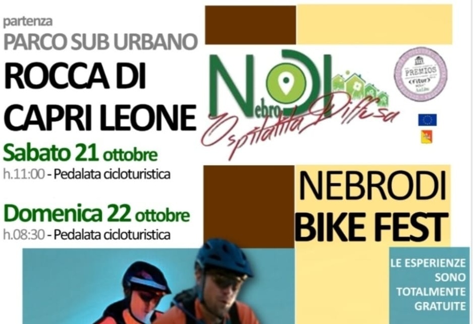 Ospitalità Diffusa, al via il Nebrodi Bike Fest dal 21 al 22 ottobre