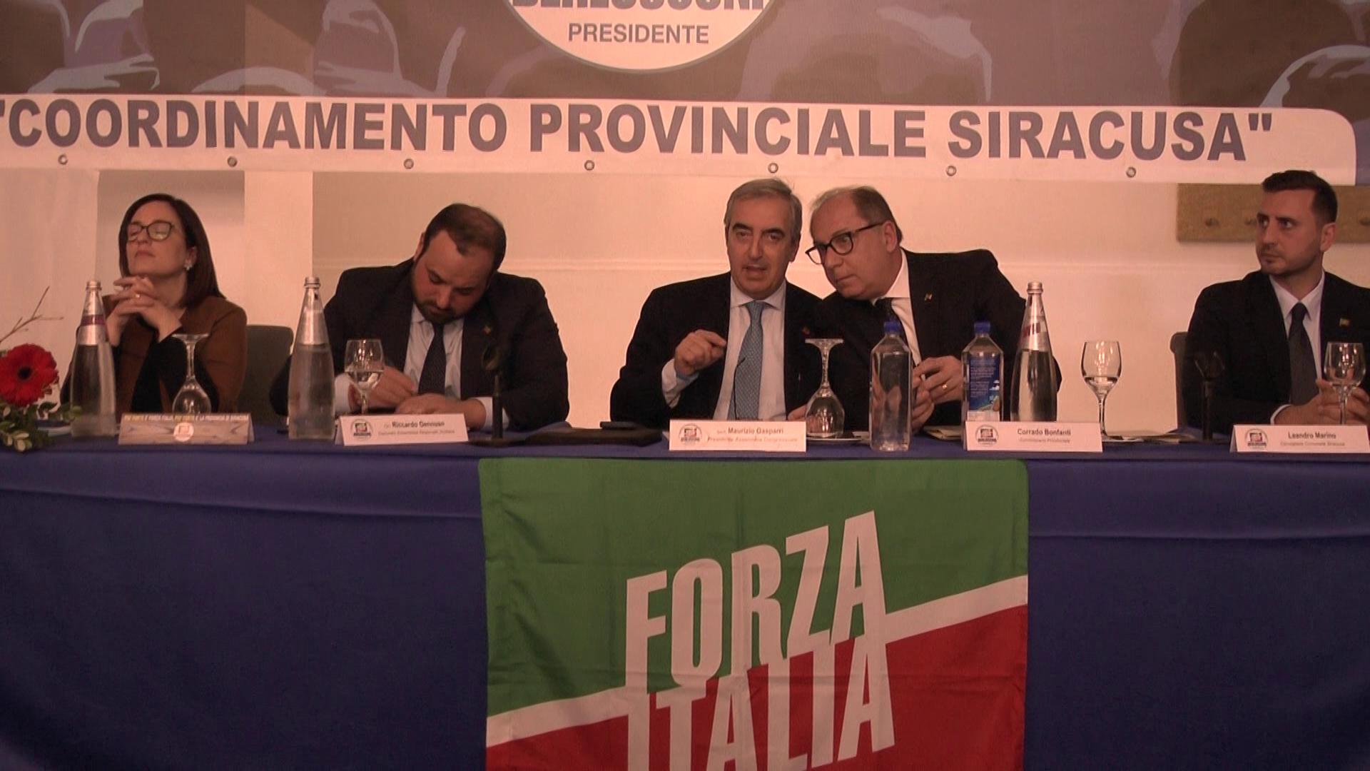 Patrizia Arangio al congresso di Forza Italia