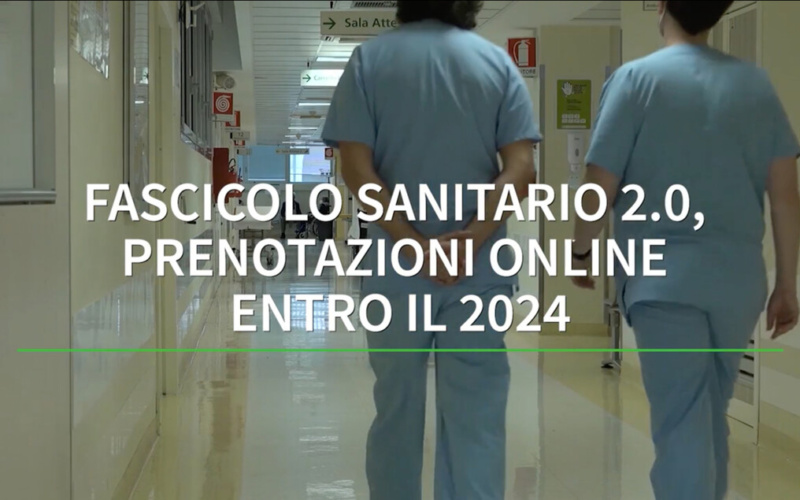 Fascicolo Sanitario Elettronico, prenotazioni online entro 2024