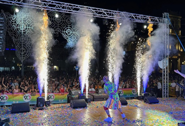 Santa Venere, In piazza Umberto I una grande festa a cielo aperto