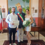 Priolo – Non solo attività amministrative, Sindaco Gianni: “Con gioia ed emozione  ho avuto il piacere di unire in matrimonio Mirko e Alexandra”