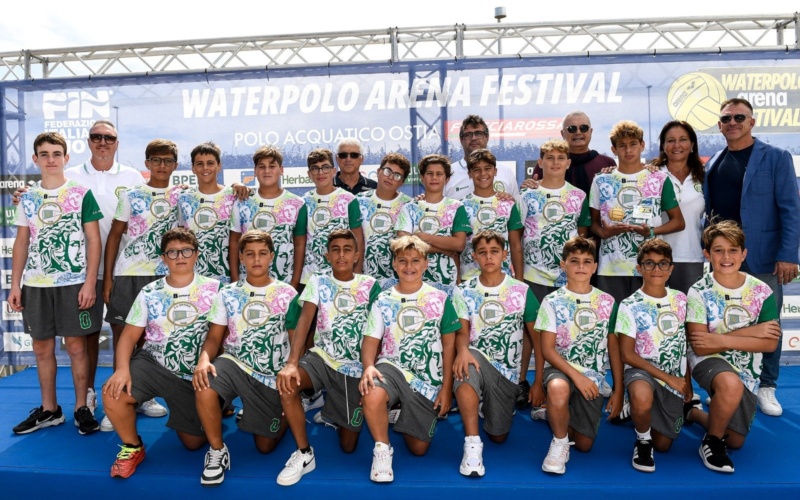 Pallanuoto, per l’Ortigia under 12 ottimo quarto posto al Waterpolo Arena Festival di Ostia