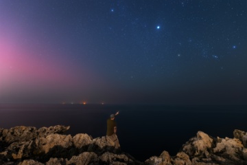 Saragoza e Carnevale hanno fotografato l’aurora boreale