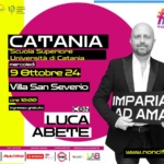 Luca Abete torna a Catania con il tour motivazionale  #NonCiFermaNessuno