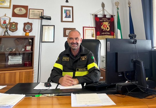 Vigili del fuoco, Domenico Maisano nuovo comandante a Siracusa