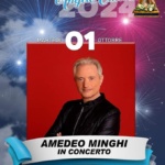 Amedeo Minghi in  concerto stasera a Priolo