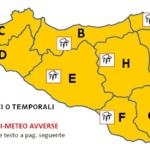 Maltempo, allerta arancione in tutta la Sicilia