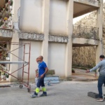 Cimitero, cominciati i lavori di manutenzione in uno dei colombari