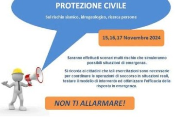 Domenica 17 novembre, esercitazione di protezione civile a Priolo Gargallo – (Video)