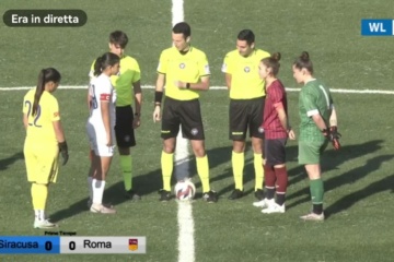 Calcio femminile: Siracusa gagliardo contro la Roma, ma…