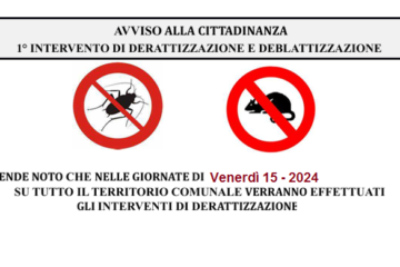 Nuovo intervento di derattizzazione, domani, nel territorio comunale di Priolo.