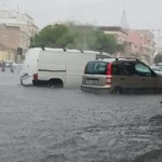 Pioggia e allagamenti a Siracusa