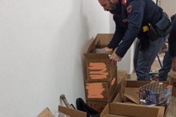 Siracusa, sequestrati 200 chili di botti di Capodanno