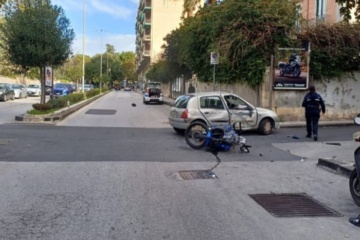 Siracusa – Moto contro auto: centauro in prognosi riservata