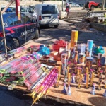 I carabinieri sequestrano venti chili di fuochi d’artificio illegali