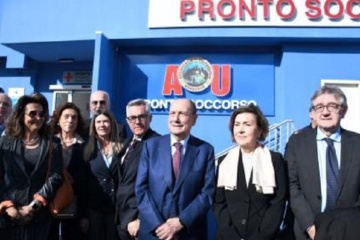 Salute, Schifani inaugura il pronto soccorso del Policlinico di Messina: «Garantiamo i cittadini»