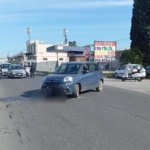 Centauro ferito in uno scontro con un’automobile