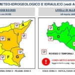 La Sicilia orientale diventa arancione, piogge e venti forti in arrivo nel siracusano