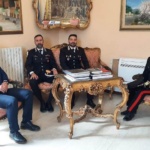 Il sindaco di Canicattini Bagni ha ricevuto il Comandante provinciale dei Carabinieri