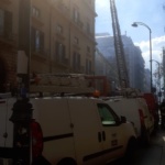 Incendio in via Quintino Sella, riattivata l’erogazione di metano nell’edificio di via Gaetano Daita a Palermo