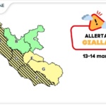 Lazio – Allerta gialla oggi e domani.